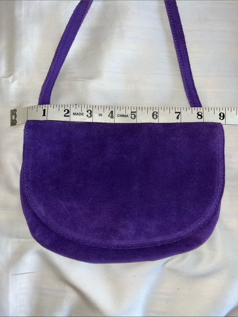 Urban Outfitters Purple Suede Crossbody - Picture 7 of 8